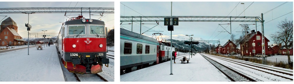 Train : Narvik_Kiruna _Photo Credit : SJ_Swedish Train Service