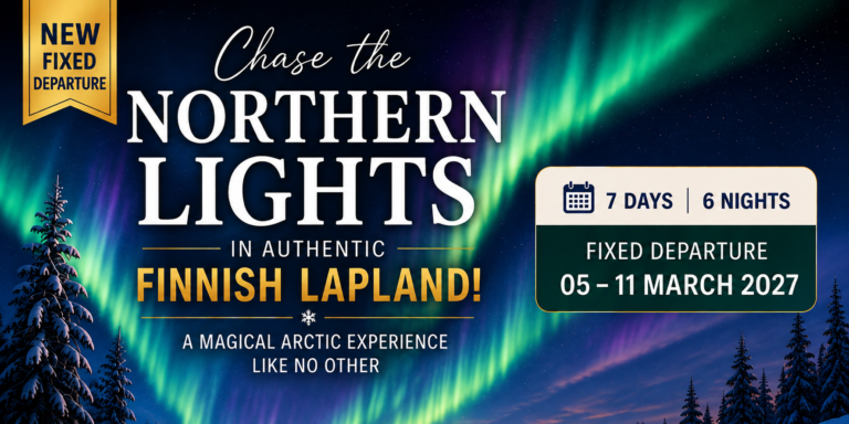 Finnish lapland Fixed departure cover image.